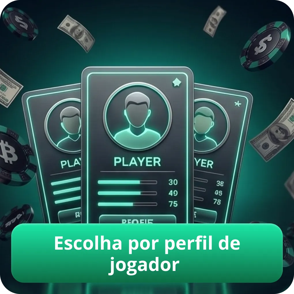 Escolha por perfil de jogador